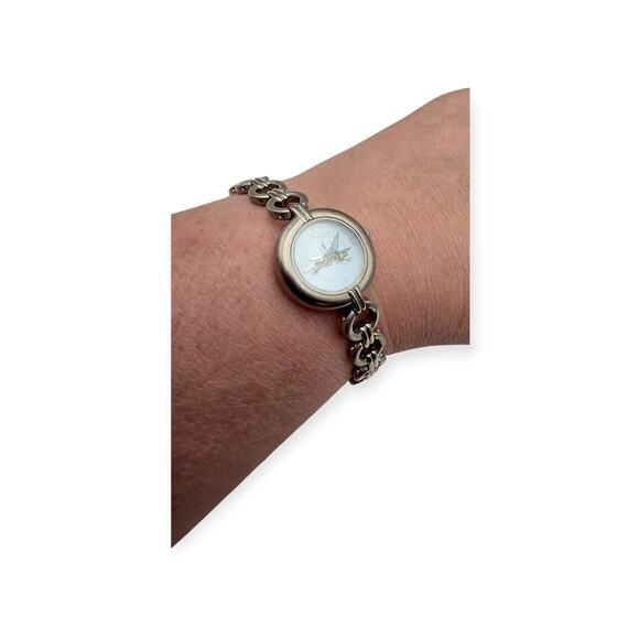 Disney Tinker Bell Bracelet Watch Quartz Working Silver Tone main image 4